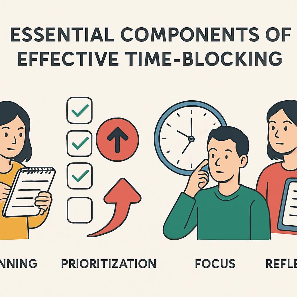 Essential Components of Effective Time-Blocking