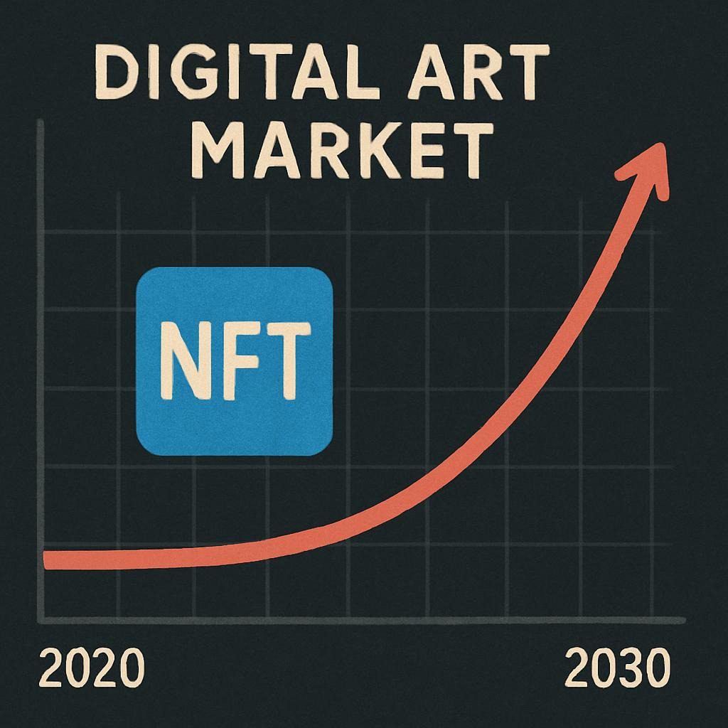 Digital Art Market Growth Chart 2025-2030