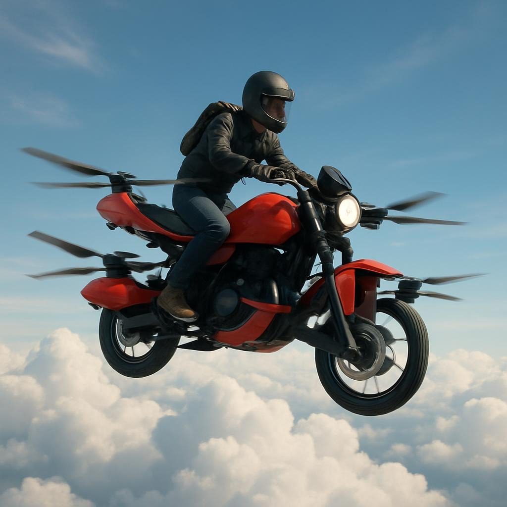 Flying Bike