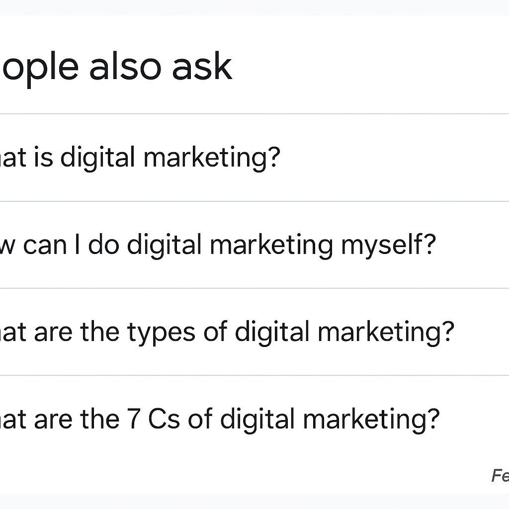 People Also Ask