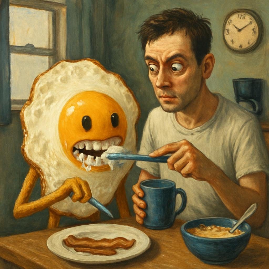 Strange Morning Ritual