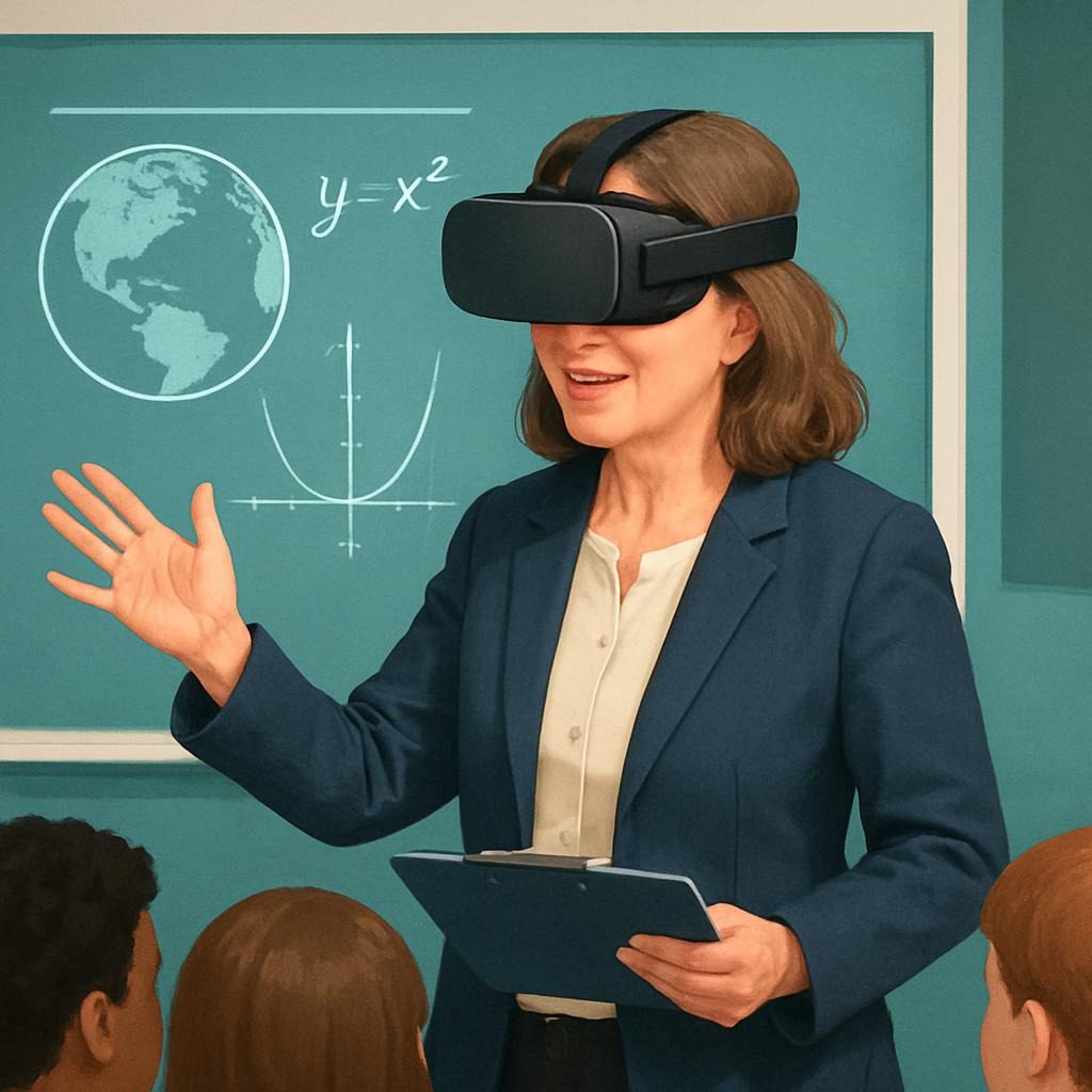 virtual reality teacher